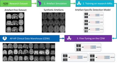Automated MRI Quality Assessment of Brain T1-weighted MRI in Clinical Data Warehouses: A Transfer Learning Approach Relying on Artefact Simulation cover file